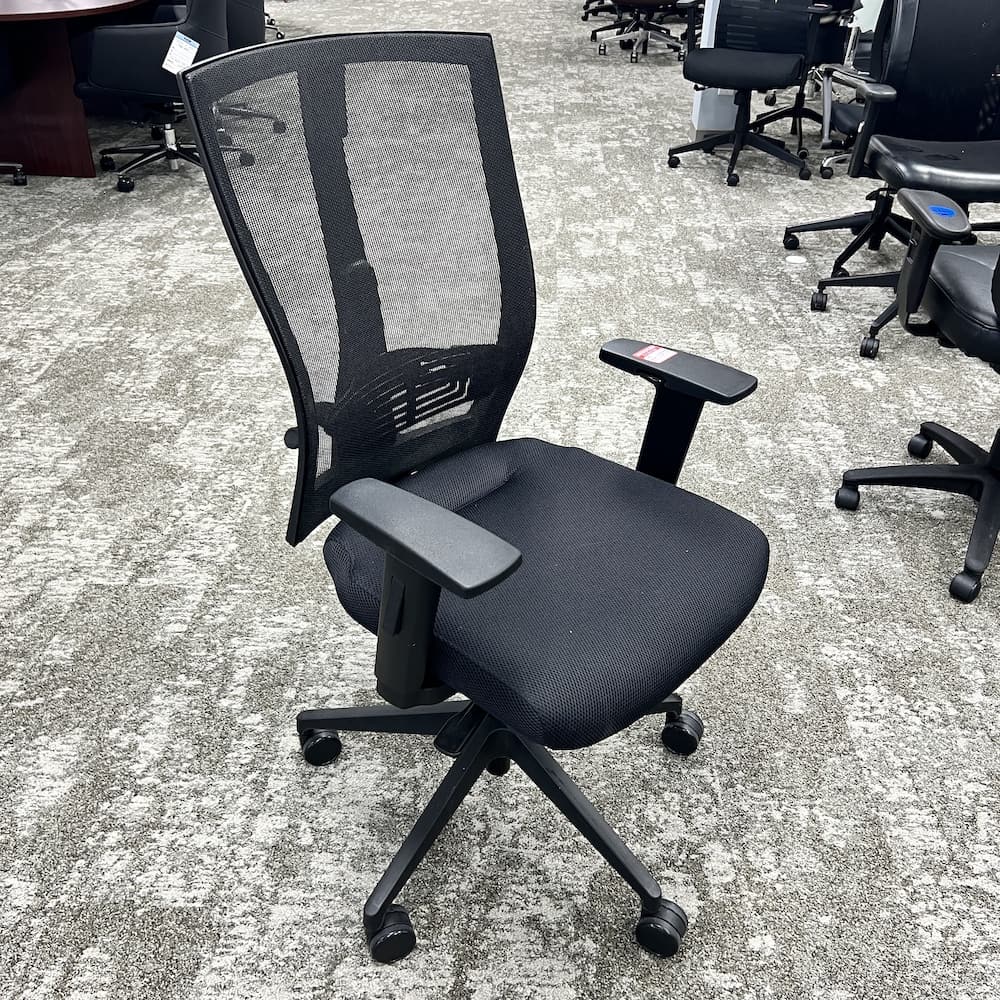 Black Mesh Back Task Chair