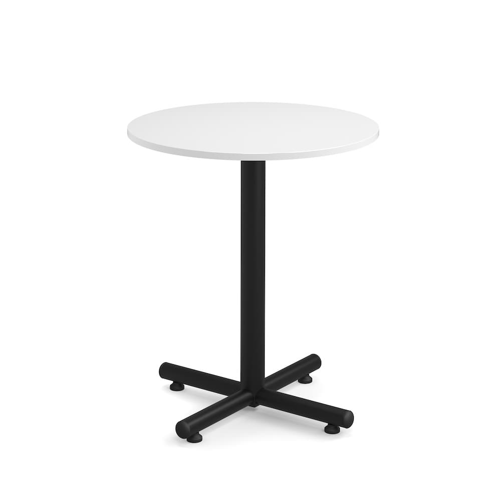 round pub table new, 42" tall, cocktail table, laminate, 36", metal base, office restaurant furniture, break room table