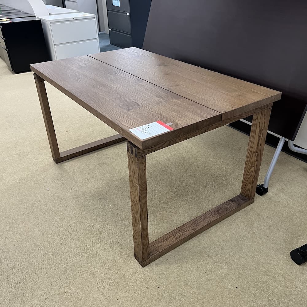 55" x 33" Walnut Veneer Rectangle Table