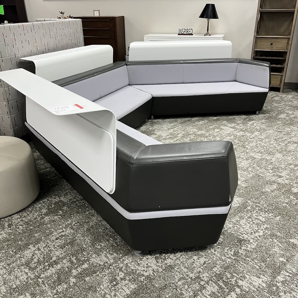 steelcase media:scape benching sofa bar conference seating, commercial office used furniture