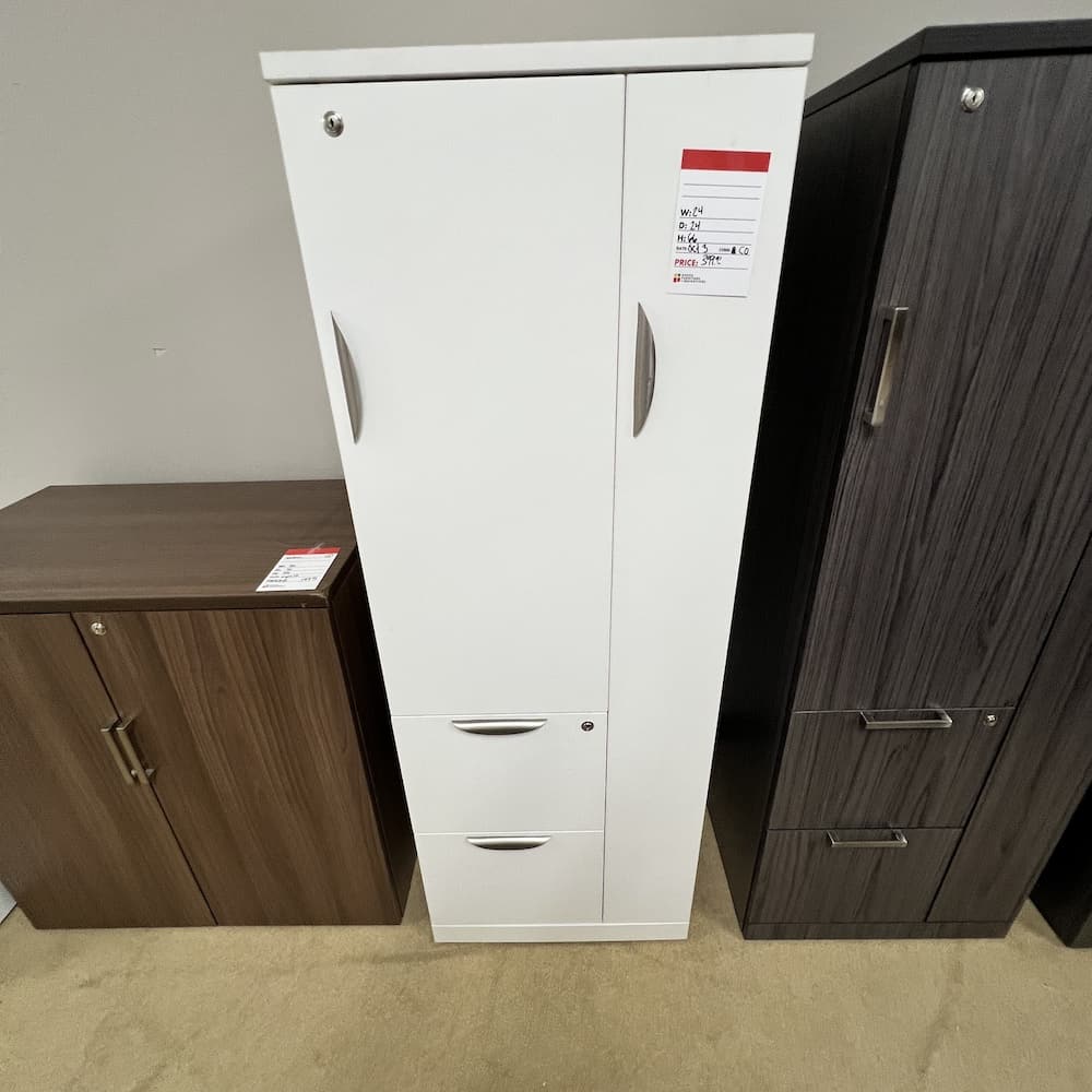 metal wardrobe storage cabinet file, steelcase, used office furniture